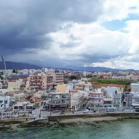 Orpheus House Beachfront 2br With Balcony & Sea View Walk To Old Town * Ханья (Крит)