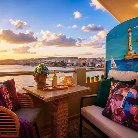 Апартаменти Orpheus House Beachfront 2br With Balcony & Sea View Walk To Old Town
